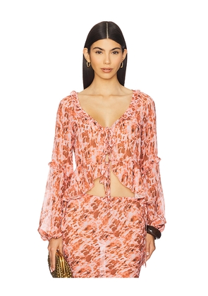 SNDYS St. Ives Top in Pink. Size L. Also in S, M.