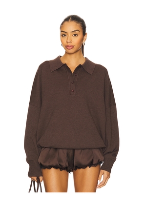 SEROYA Vespen Sweater in Brown. Size M. Also in XXS, XS, S, L.