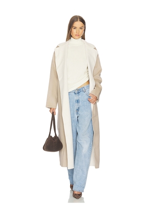 SRG Anais Coat in Beige. Size M. Also in XS, S, L, XL.