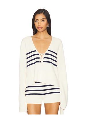 SEROYA Chrys Sweater in Cream. Size M. Also in XXS.