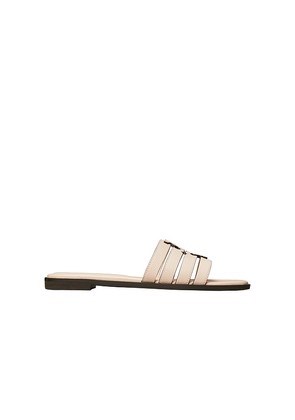 Tory Burch Ines Cage Slide in Nude. Size 10.5. Also in 10, 11, 5.5, 6.5, 7, 8, 8.5, 9.5.