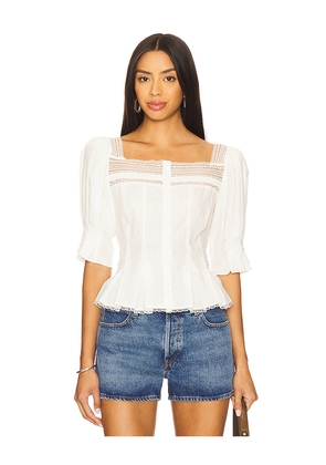 Tularosa Roza Top in White. Size M. Also in XS, XXS.