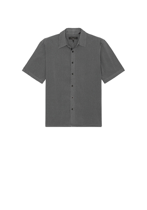 Rag & Bone Dalton Dobby Shirt in Grey. Size L. Also in M.