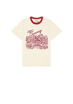 Samuel Zelig Restaurant Tee in Cream. Size XXL/2X. Also in L.