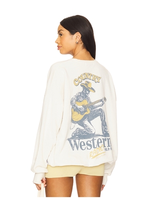 The Laundry Room Country Western Radio Jump Jumper in Cream. Size S. Also in XS.
