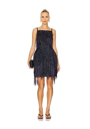 Prabal Gurung Spaghetti Strap Bell Shape Dress in Navy. Size 4. Also in 2, 6.