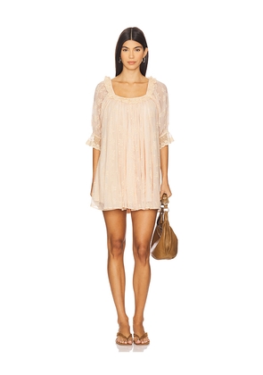 Tularosa Gracie Mini Dress in Peach. Size M. Also in L, S, XL, XS, XXS.