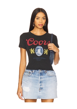 The Laundry Room Coors Original Baby Tee in Black. Size M. Also in S, XL, XS.