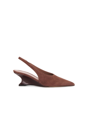 Paris Texas Nina Slingback 50 in Brown. Size 38. Also in 37, 40.