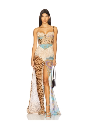 The Dolls House Dolce Maxi Dress in Brown. Size S. Also in XS.