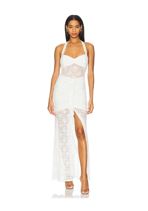 Runaway The Label Annika Maxi Dress in White. Size M. Also in XS, L.