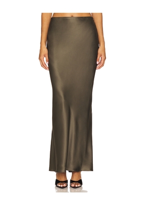The Sei Bias Maxi Skirt in Army. Size 0. Also in 10, 4.