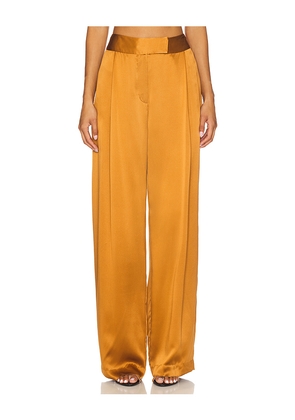 The Sei Relaxed Trouser in Brown. Size 10. Also in 0, 2, 4.