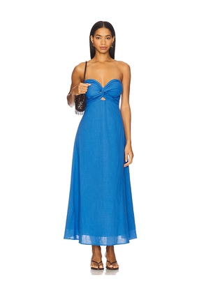 SNDYS x REVOLVE Lilly Dress in Blue. Size L. Also in XL, XS.