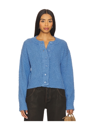 SOVERE Allure Cardigan in Blue. Size M. Also in S, XS, L, XL.