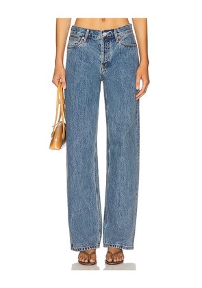 Still Here Everyday Straight Leg Jeans in Blue. Size 24. Also in 23, 32.