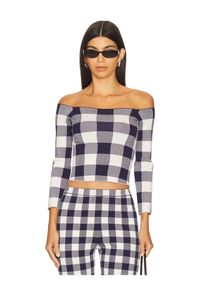 SEROYA Vale Top in Navy. Size S. Also in XXS, XS, M.