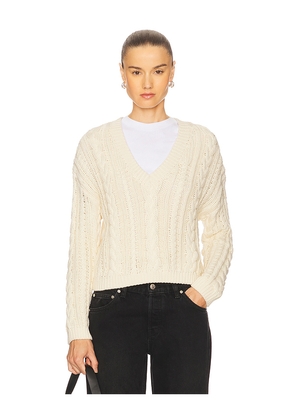 Stitches & Stripes Phoebe Pullover in Ivory. Size M. Also in S, XS, L.