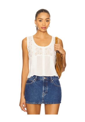 Tularosa Ava Top in White. Size S. Also in XS, M, XL.