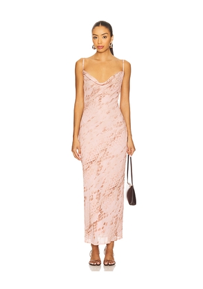 SNDYS x REVOLVE Skin Maxi Dress in Pink. Size M. Also in S, XS.