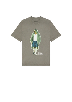 Pleasures Dude Tee in Charcoal. Size S. Also in M.