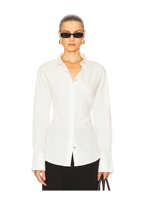 SOVERE Primary Shirt in White. Size M. Also in XS, S, L.