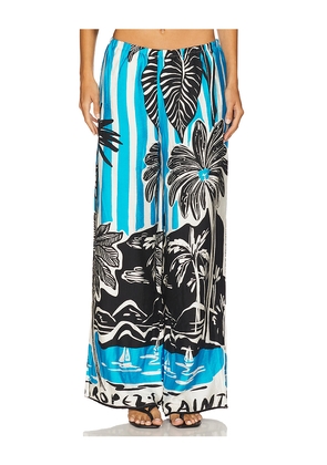 SEVEN WONDERS Adalla Pant in Blue. Size S. Also in M.