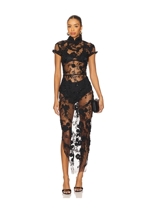 SAU LEE Charlize Dress in Black. Size 2. Also in 0, 4, 6, 8.