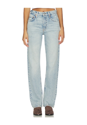 RE/DONE Blondie Straight Jeans in Blue. Size 25. Also in 27, 28, 30, 32.