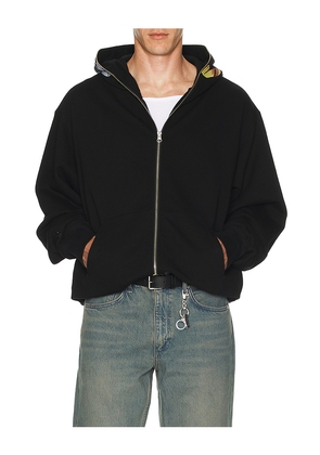 Pleasures x Daft Punk Ram Zip Hoodie in Black. Size M. Also in S, L.