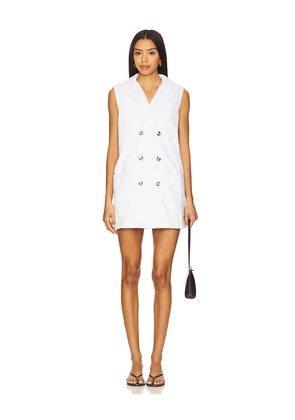 Seventy + Mochi Kaia Blazer in White. Size S/M. Also in XXS/XS, L/XL.