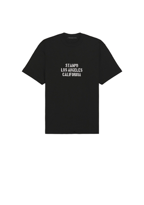 Stampd Los Angeles Relaxed Tee in Black. Size M. Also in S, L.