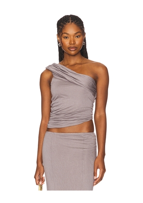 superdown Alizette Top in Grey. Size M. Also in XS, XXS, S, L, XL.