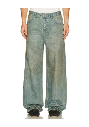 Found Lacy Baggy Jeans in Blue. Size 30. Also in 32, 34, 36.