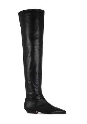 Tony Bianco Rally Over The Knee Boot in Black. Size 7. Also in 6.
