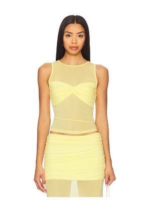Runaway The Label x REVOLVE Meila Top in Yellow. Size M. Also in XXS, XS, S, L, XL, XXL.