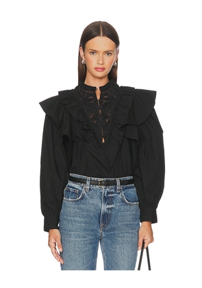 Scarlett Poppies Rena Top in Black. Size L. Also in XS.