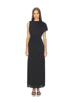 SRG Hallie Silk Dress in Black. Size M. Also in XXS, XS, S, L, XL.