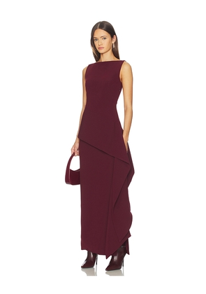 SRG Eloise Dress in Burgundy. Size S. Also in XXS, XS, M.