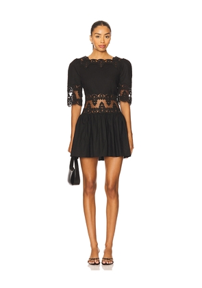 Tularosa Bonnie Mini Dress in Black. Size L. Also in M, S, XL, XS.