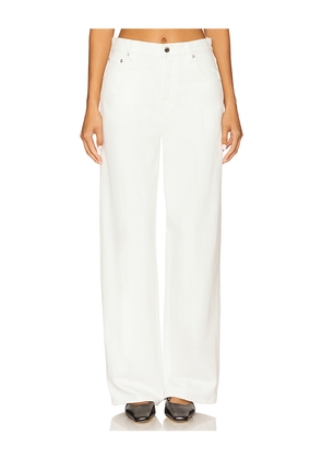 PISTOLA Tate High Rise Bowed Wide Jeans in White. Size 24. Also in 29, 32.