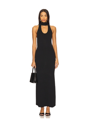 SNDYS Laia Maxi Dress in Black. Size M. Also in L, S, XL, XS, XXL, XXS.