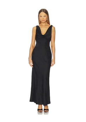 Stone Cold Fox x REVOLVE Billy Jacquard Gown in Black. Size XL. Also in XXS, XS, S, M.