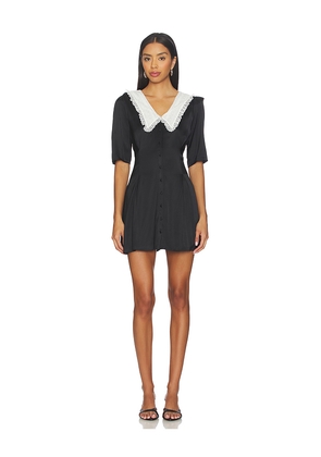 Tularosa Lacie Mini Dress in Black,White. Size M. Also in S, XS, XXS.