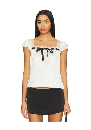 Tularosa Lacie Top in Ivory. Size M. Also in S, XL, XS, XXS.