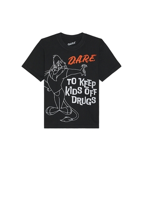 Philcos D.A.R.E. Darren Tee in Black. Size M. Also in S, L, XL/1X.