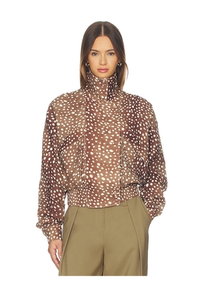 SRG Blake Jacket in Brown. Size S. Also in XXS, XS.