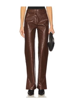 SELMACILEK Brune Pant in Brown. Size M. Also in L, S, XS.
