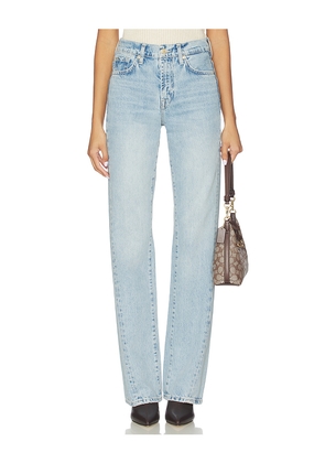 7 For All Mankind Twisted Inseam Tess Trouser Jeans in BLue. Size 23. Also in 24, 25, 26, 28, 29.