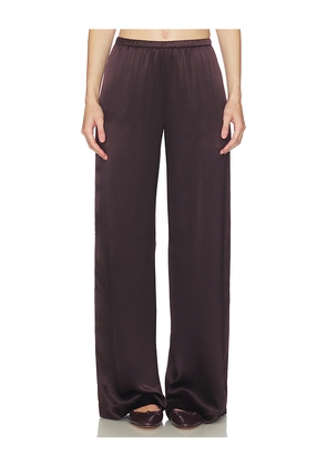 SABLYN Lexi Lower Rise Relaxed Pant in Purple. Size M. Also in S.